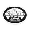 Camo and Sky Black Sticker 1 - Image 2