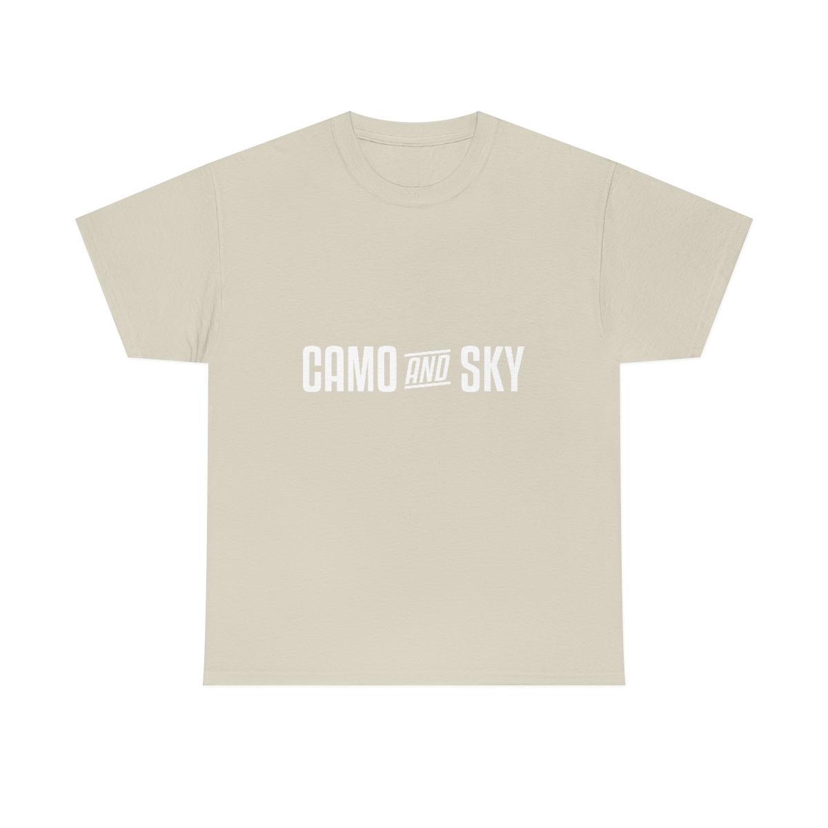 Camo and Sky - Work From Anywhere - Unisex Heavy Cotton Tee