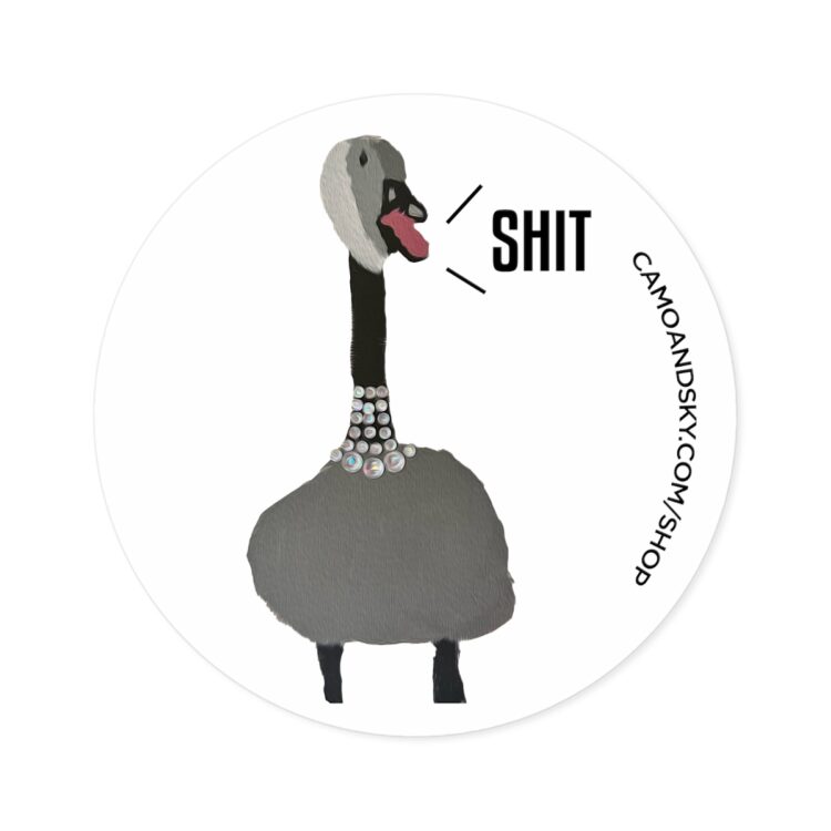 Shit Goose Stickers